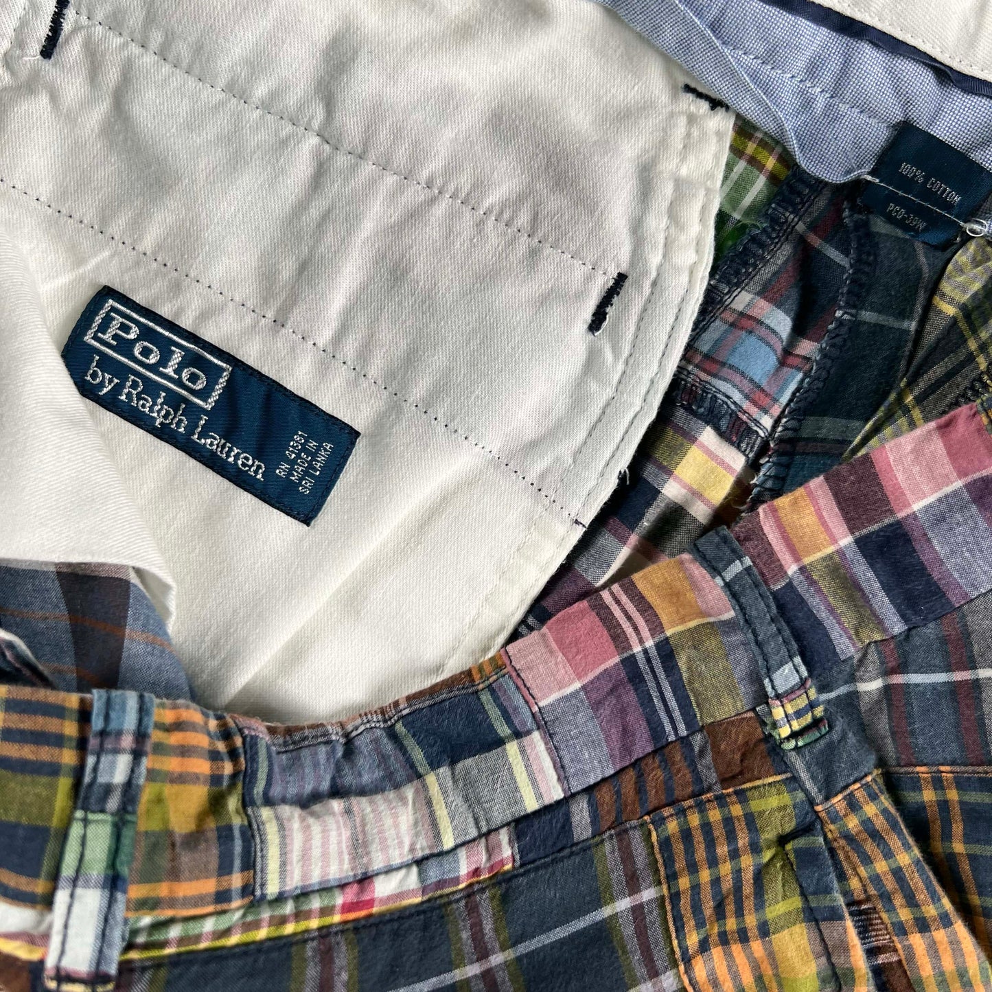 Polo Ralph Lauren Madras Plaid Shorts- 36x10