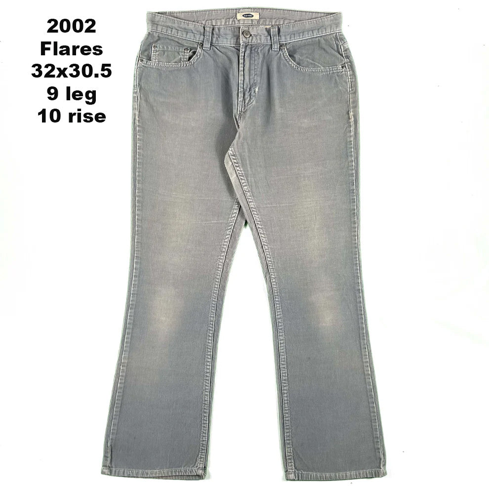 Vintage Old Navy Corduroy Pants- SELECT PAIR