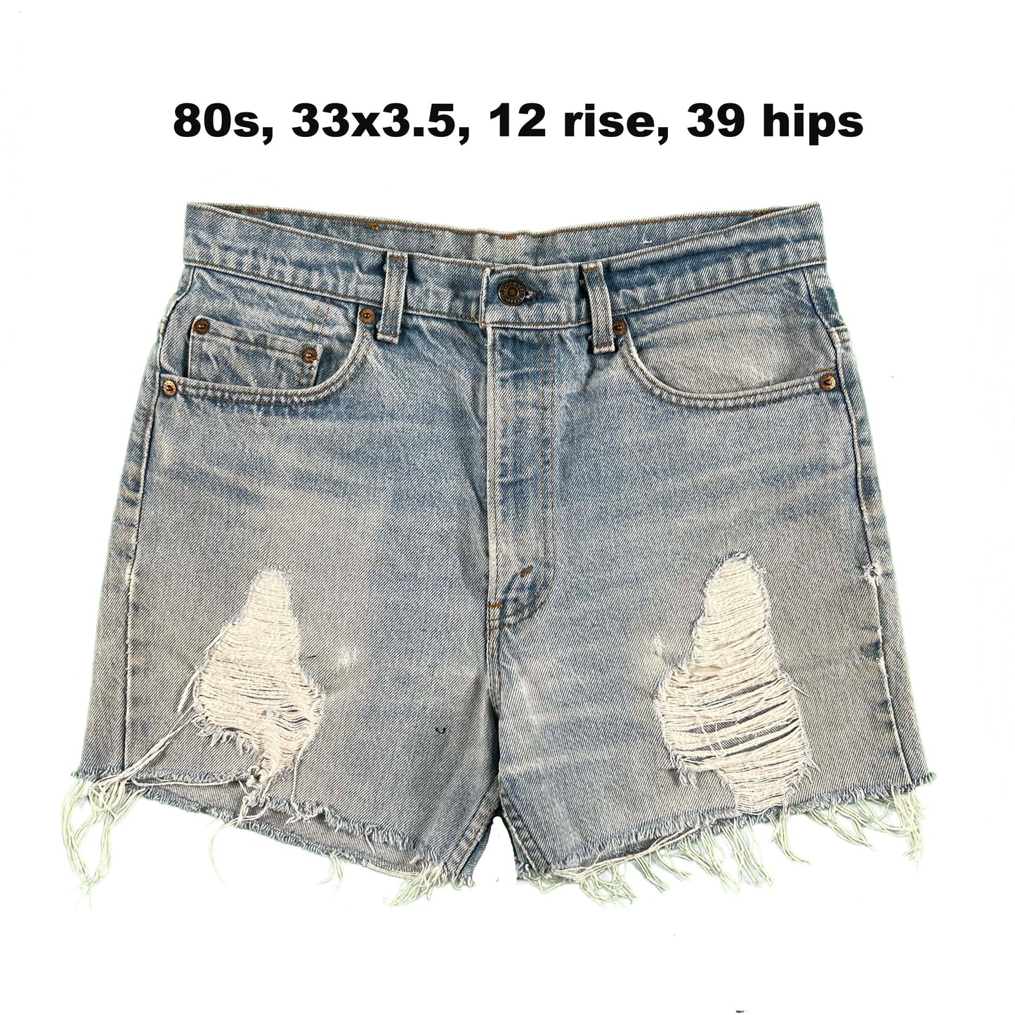 80s/90s Levi's Cut Off Denim Shorts- SELECT PAIR