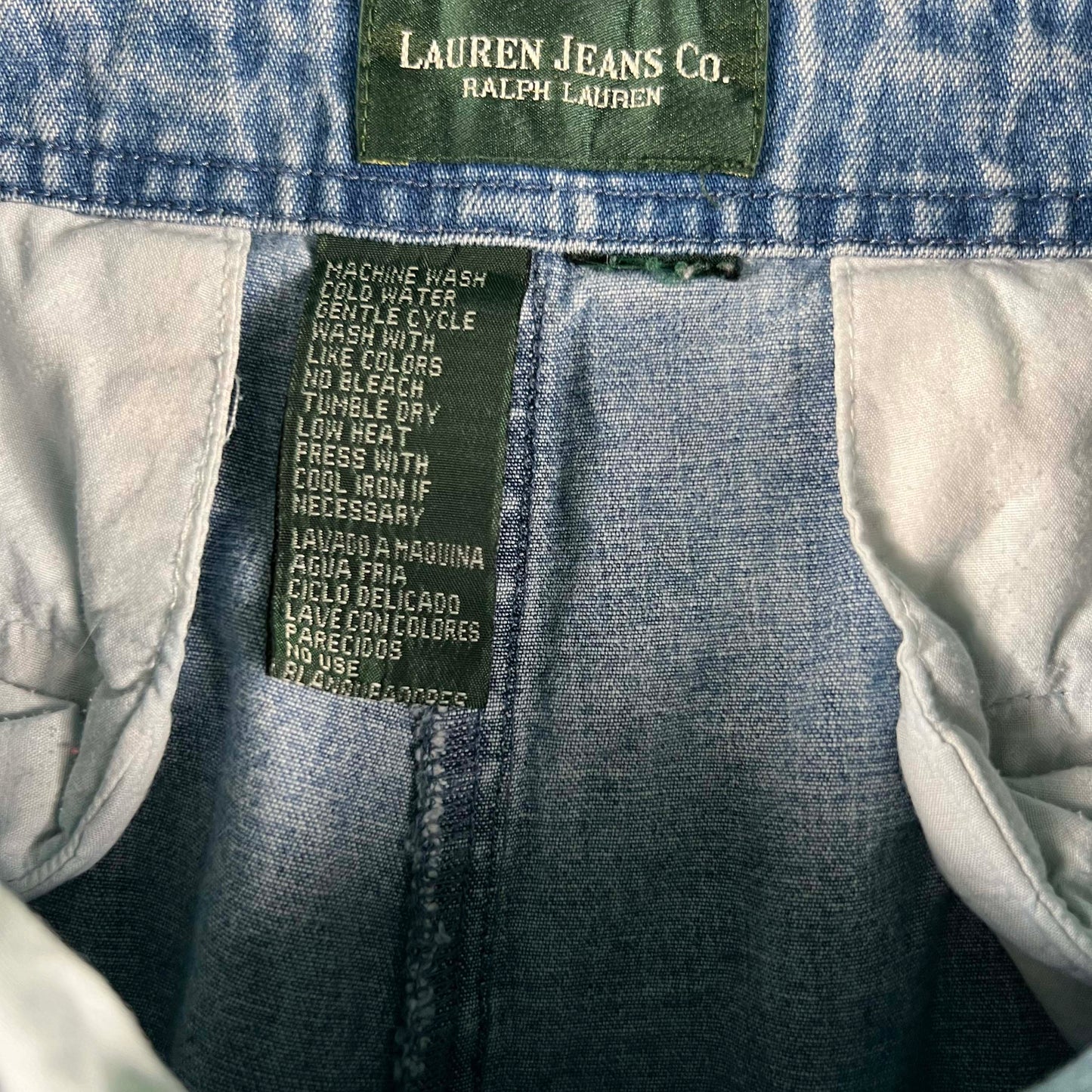 00s Lauren Jeans Co Ralph Lauren Denim Cargo Pants- 32x31