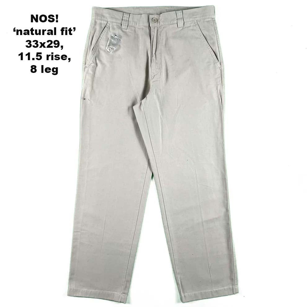 Vintage L.L. Bean Cotton Chino Pants- SELECT PAIR