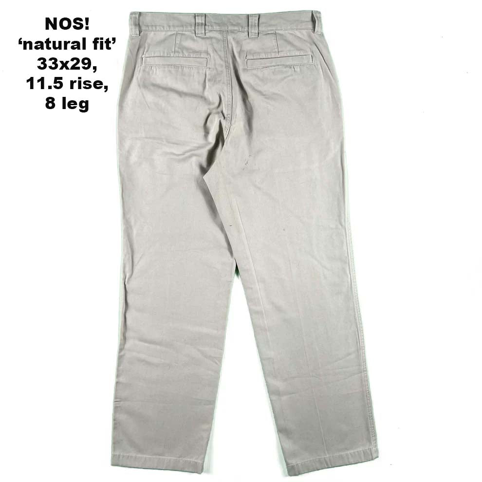 Vintage L.L. Bean Cotton Chino Pants- SELECT PAIR