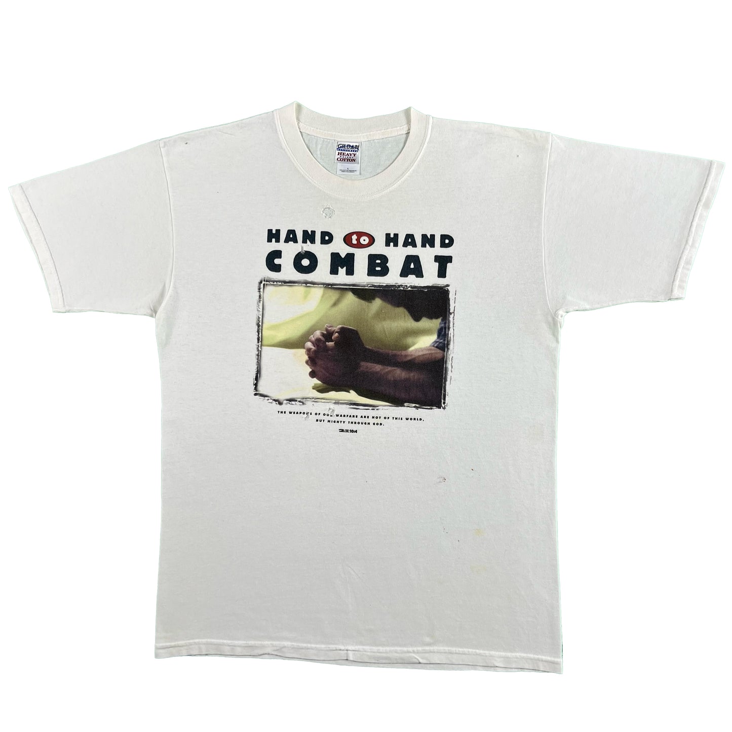 00s Hand to Hand Combat Tee- L