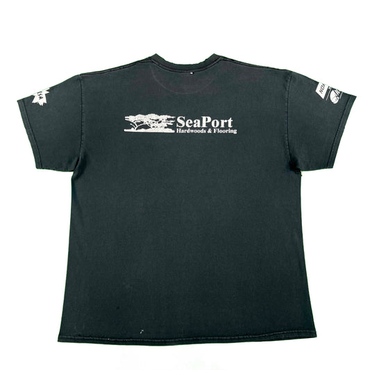Perfectly Faded & Thrashed 'SeaPort' Tee- XL