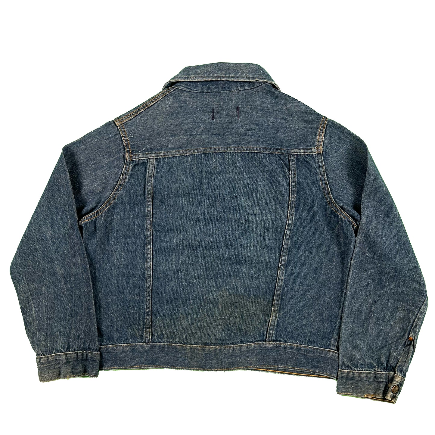 60s Dark Wash Big Yank Denim Jacket- S