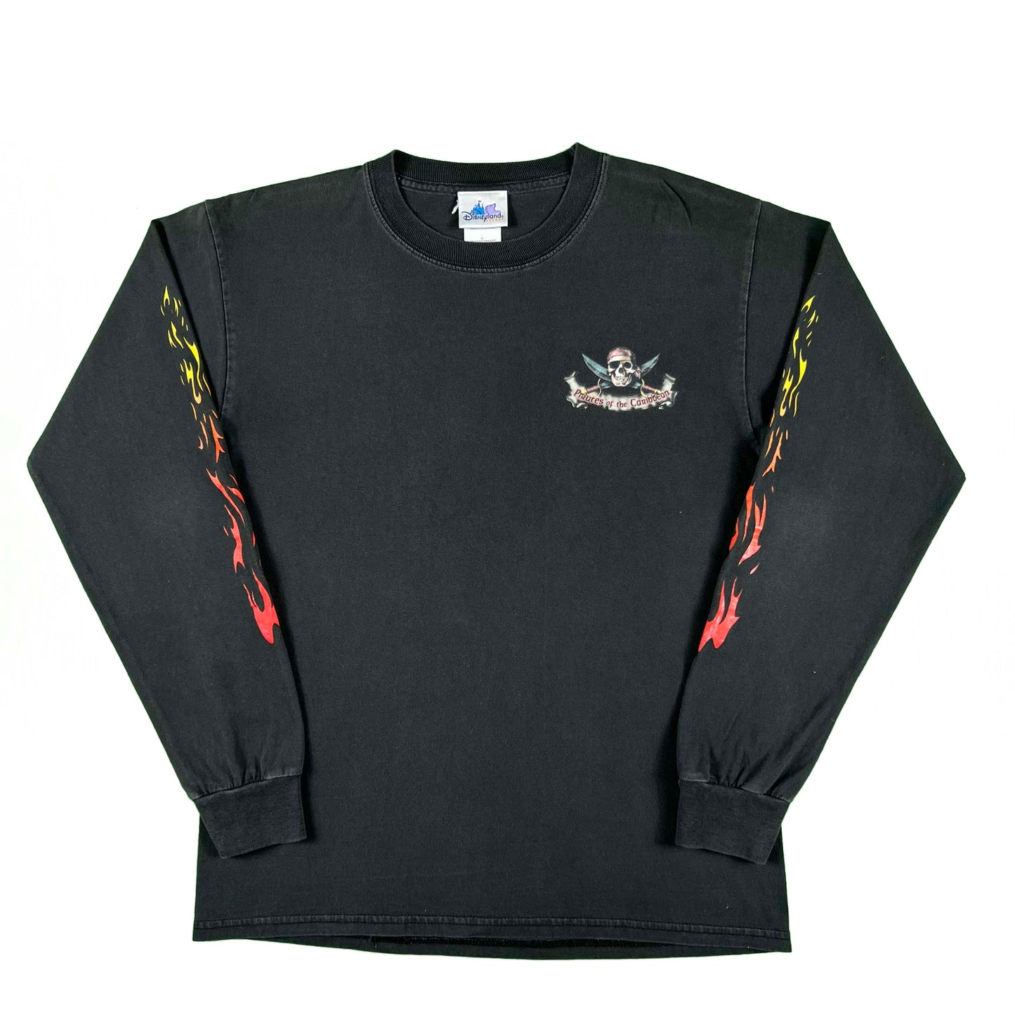 00s Pirates of the Caribbean Long Sleeve Tee- M