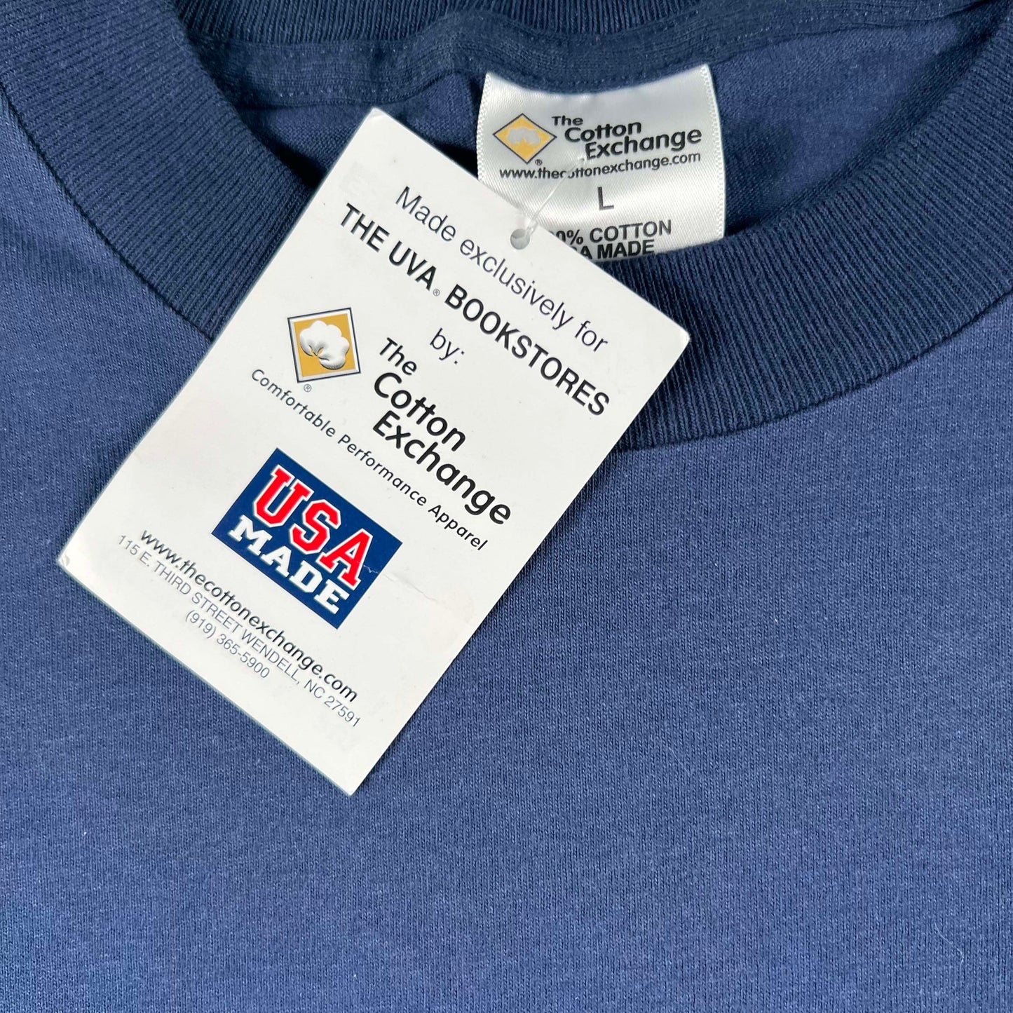 90s Deadstock Virginia Tee- L