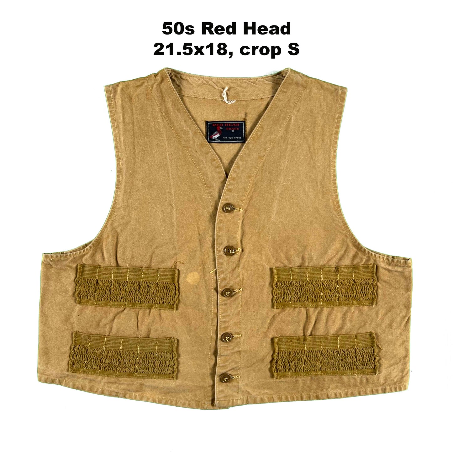 Vintage 50s/60s Hunting Vests- SELECT VEST