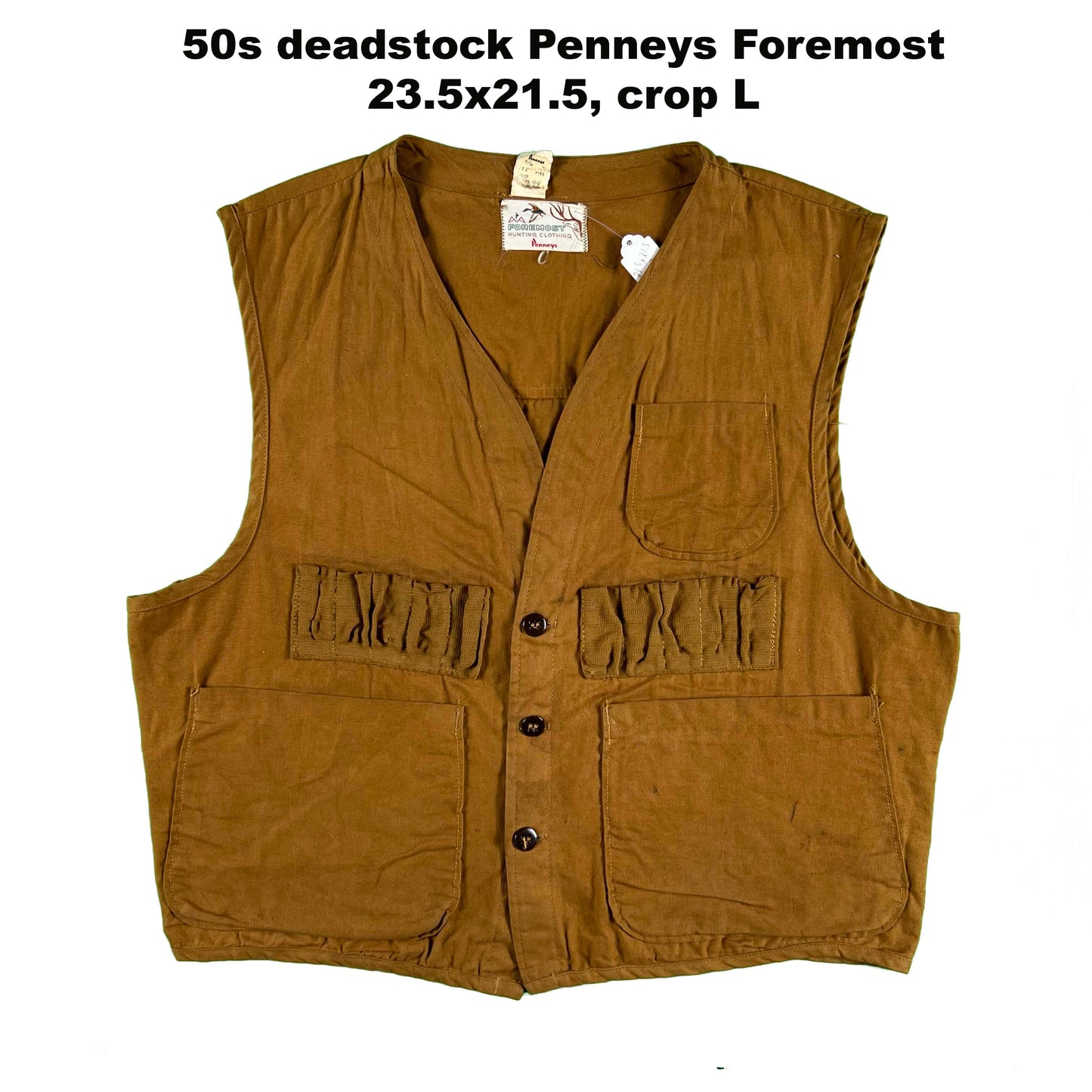 Vintage 50s/60s Hunting Vests- SELECT VEST