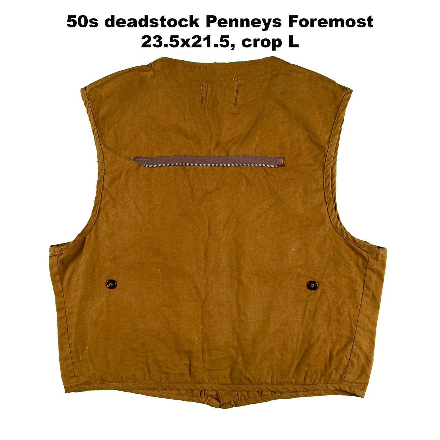 Vintage 50s/60s Hunting Vests- SELECT VEST