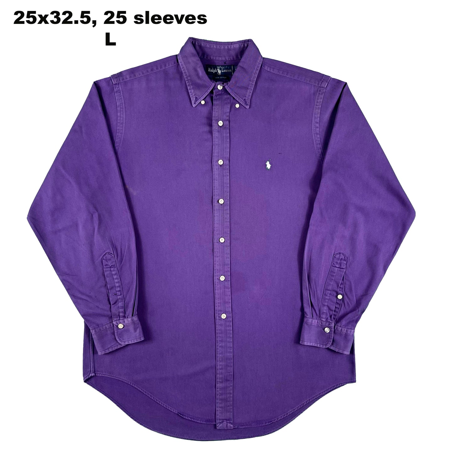 Vintage Ralph Lauren 100% Cotton Button Up Shirts- SELECT SHIRT
