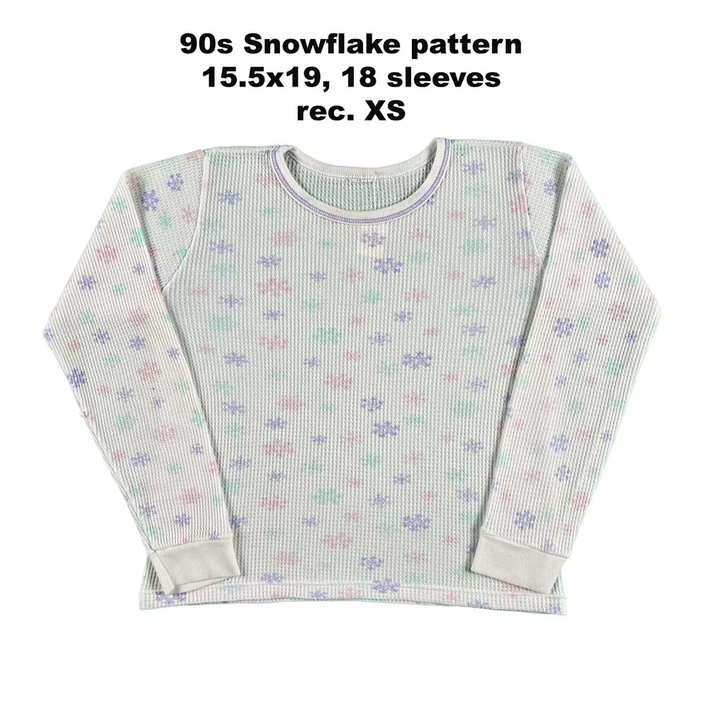 Vintage Floral Waffle Knit Thermals- SELECT SHIRT