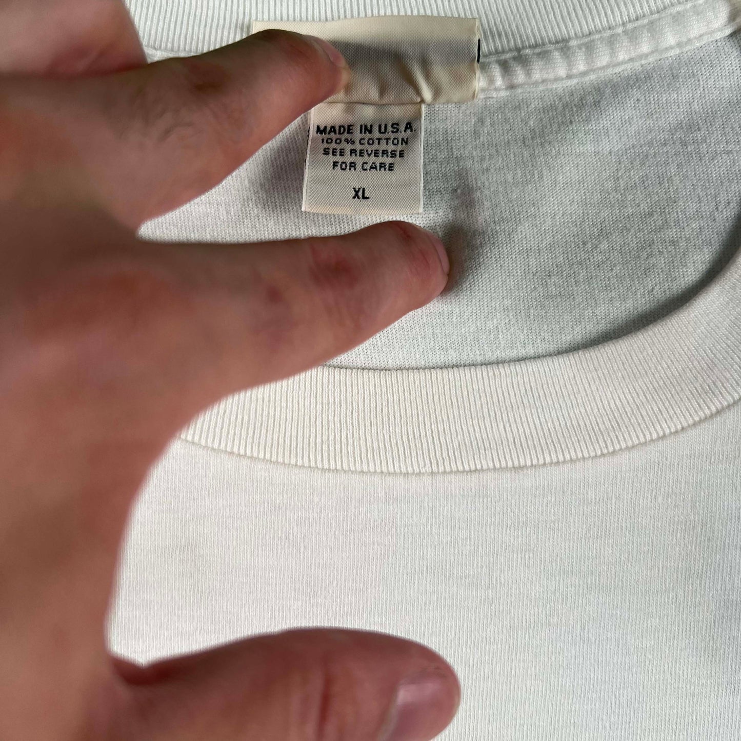 90s Banana Republic Pyramids Pocket Tee- XL