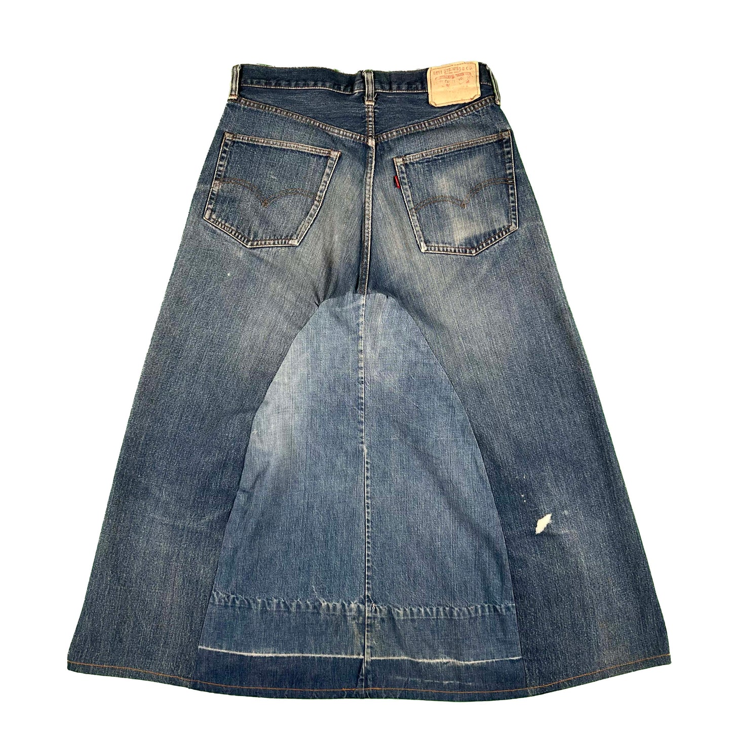 70s Levi's 501 Redline Denim Skirt- 32"