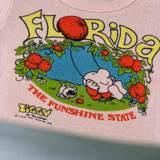 70s Florida 'The Funshine State' Baby Tee