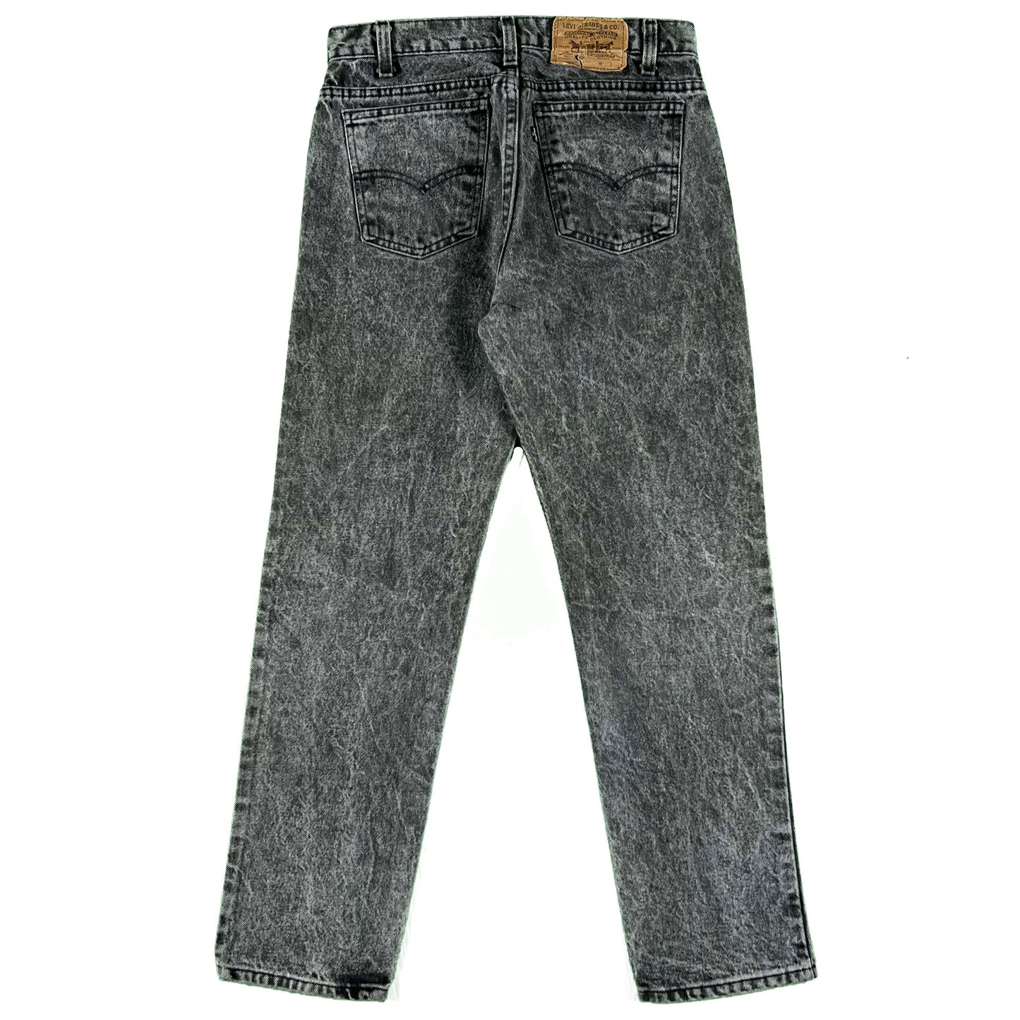 80s Faded Black/Grey Levi's 506 Denim- 30x29