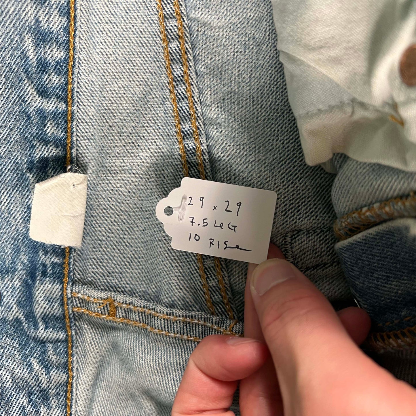 00s Nicely Worn Levi's 501 Denim- 29x29