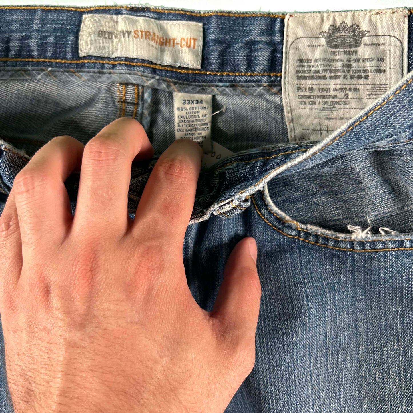 Old Navy 'Straight' Fit Denim- SELECT PAIR