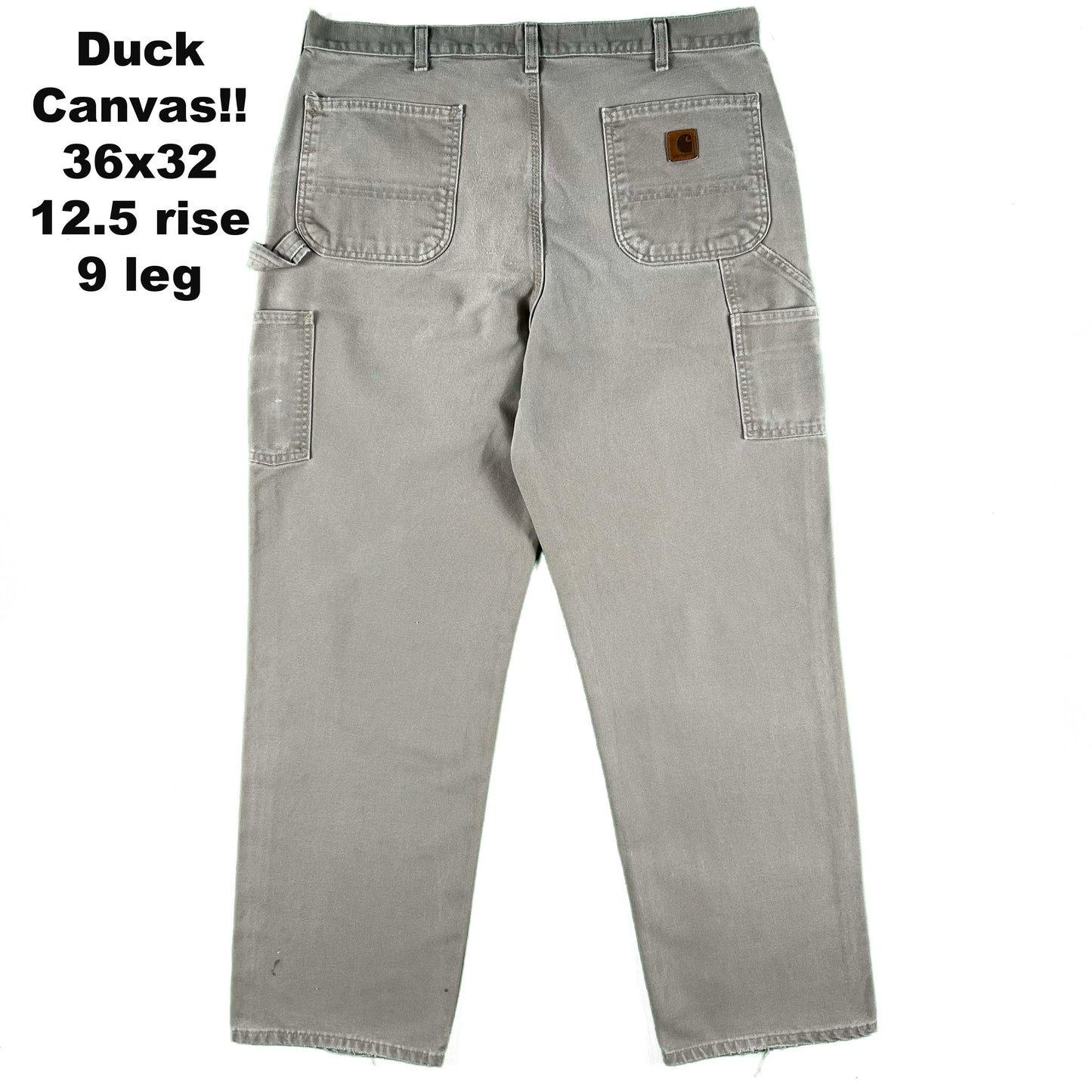 Carhartt Duck Canvas Carpenter Pants- SELECT PAIR