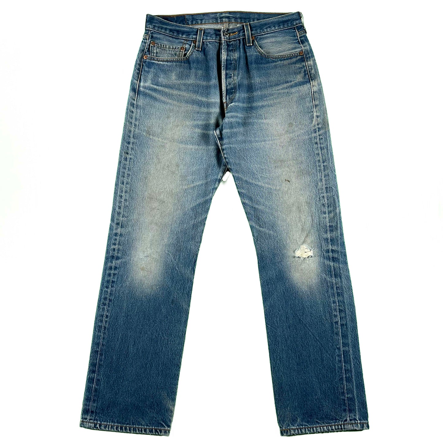 00s Perfectly Faded Levi's 501 Denim- 32x31