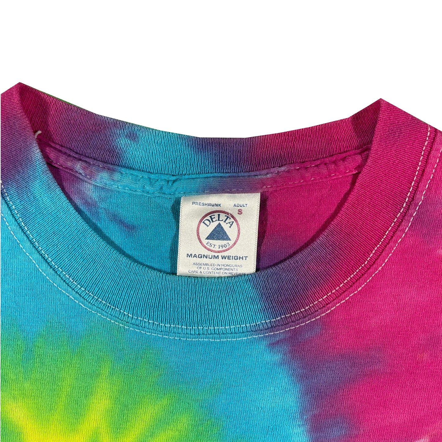 00s 'Keep Off the Grass' Tie Dye D.C. Tee- S