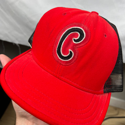 70s Chain Stitched Mesh Trucker Hat