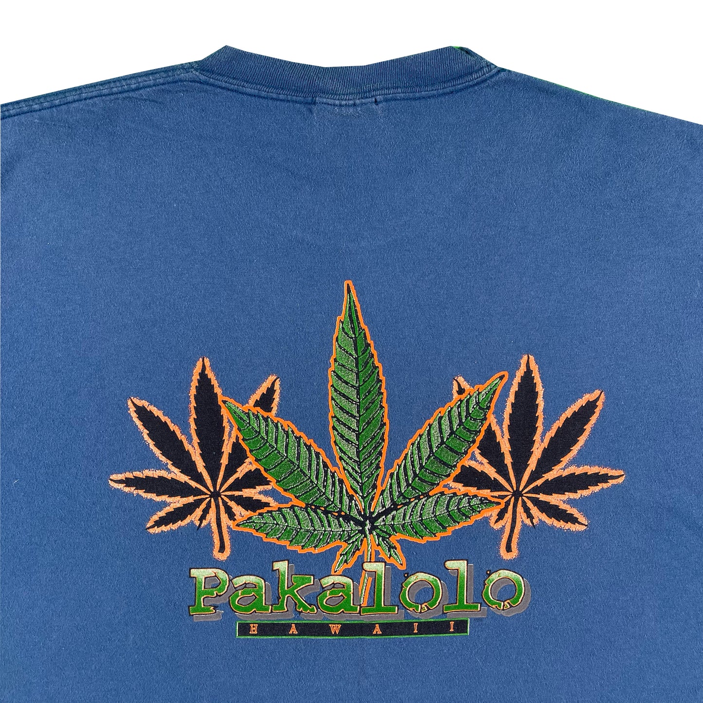 00s Crazy Weed 'Pakalolo' Hawaii Tee- XL
