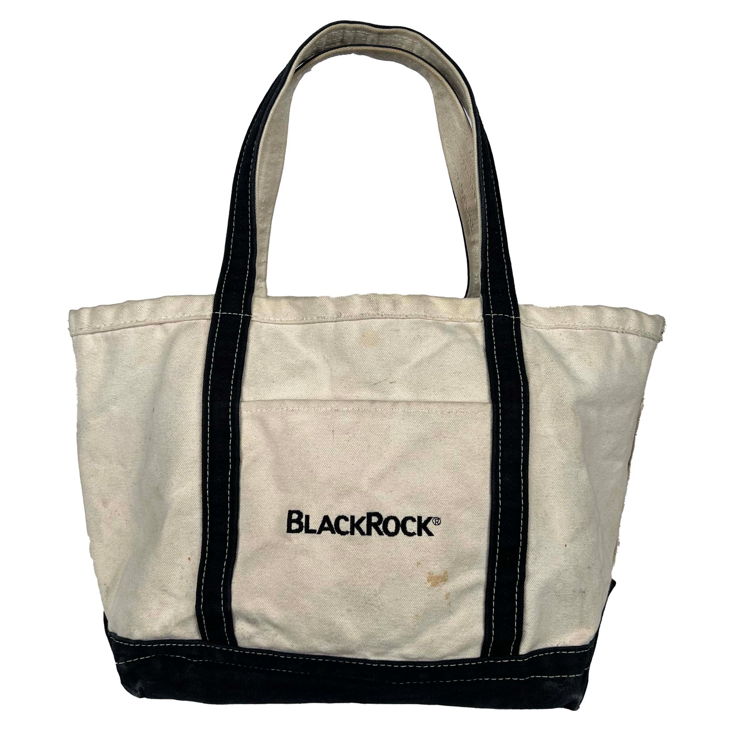 BlackRock Canvas Zip Up Tote Bag- M
