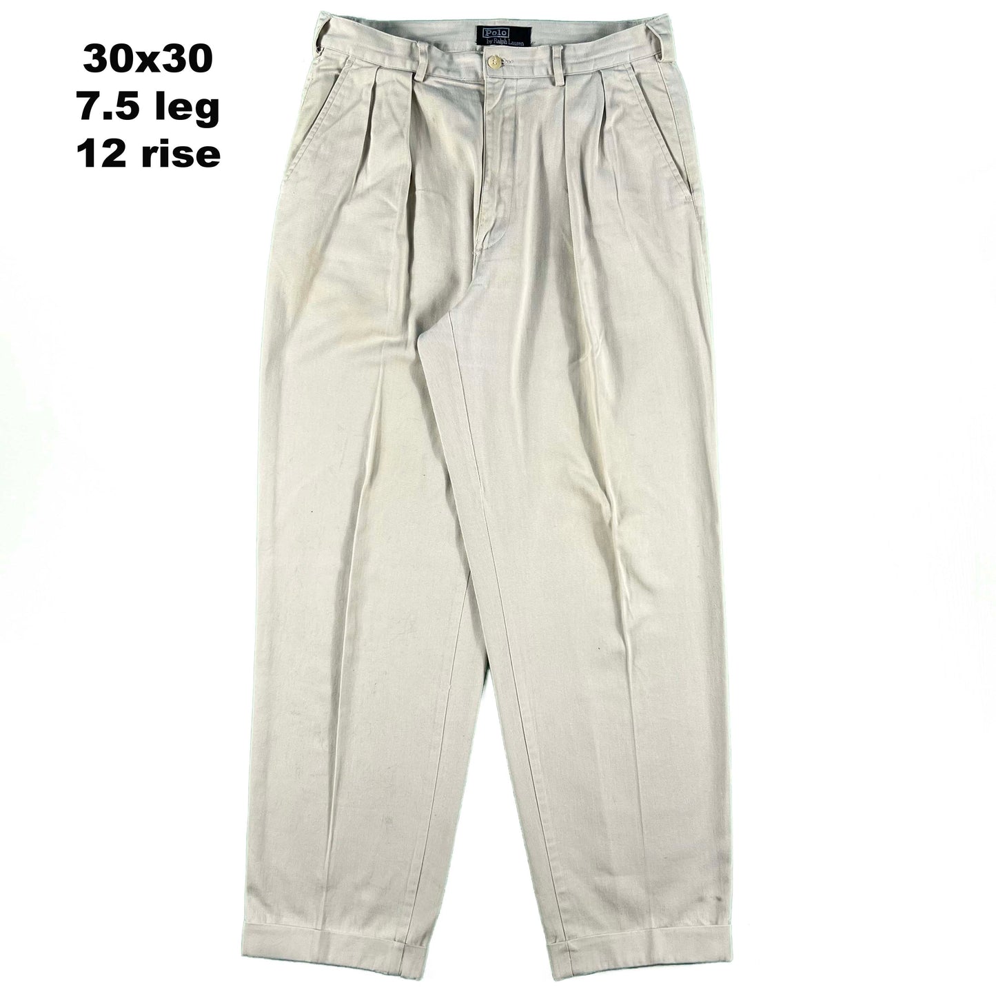 Vintage Polo Ralph Lauren Cotton Chino Pants- SELECT PAIR