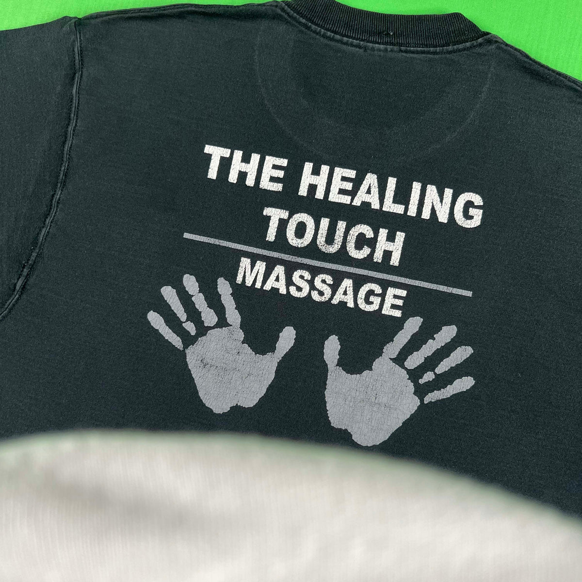00s Hands On Massage Therapy Tee- L