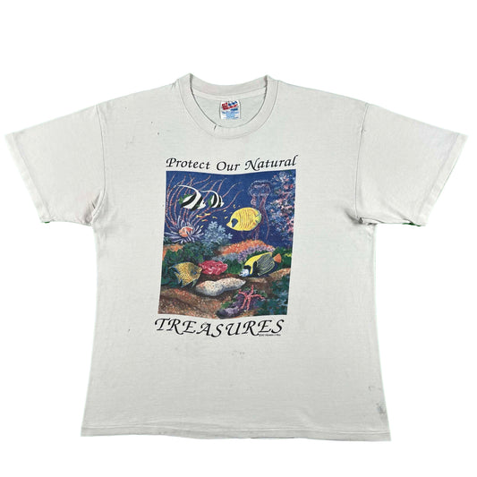 90s Protect Our Natural Treasures Tee- L