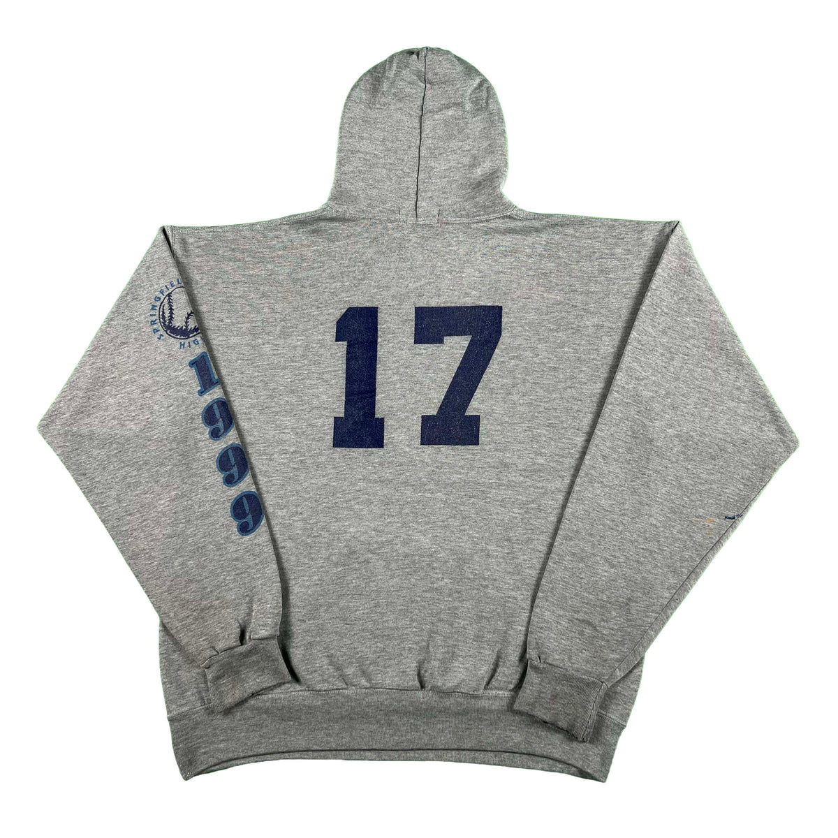 90s Safety Pinned Softball Painter's Hoodie- XL