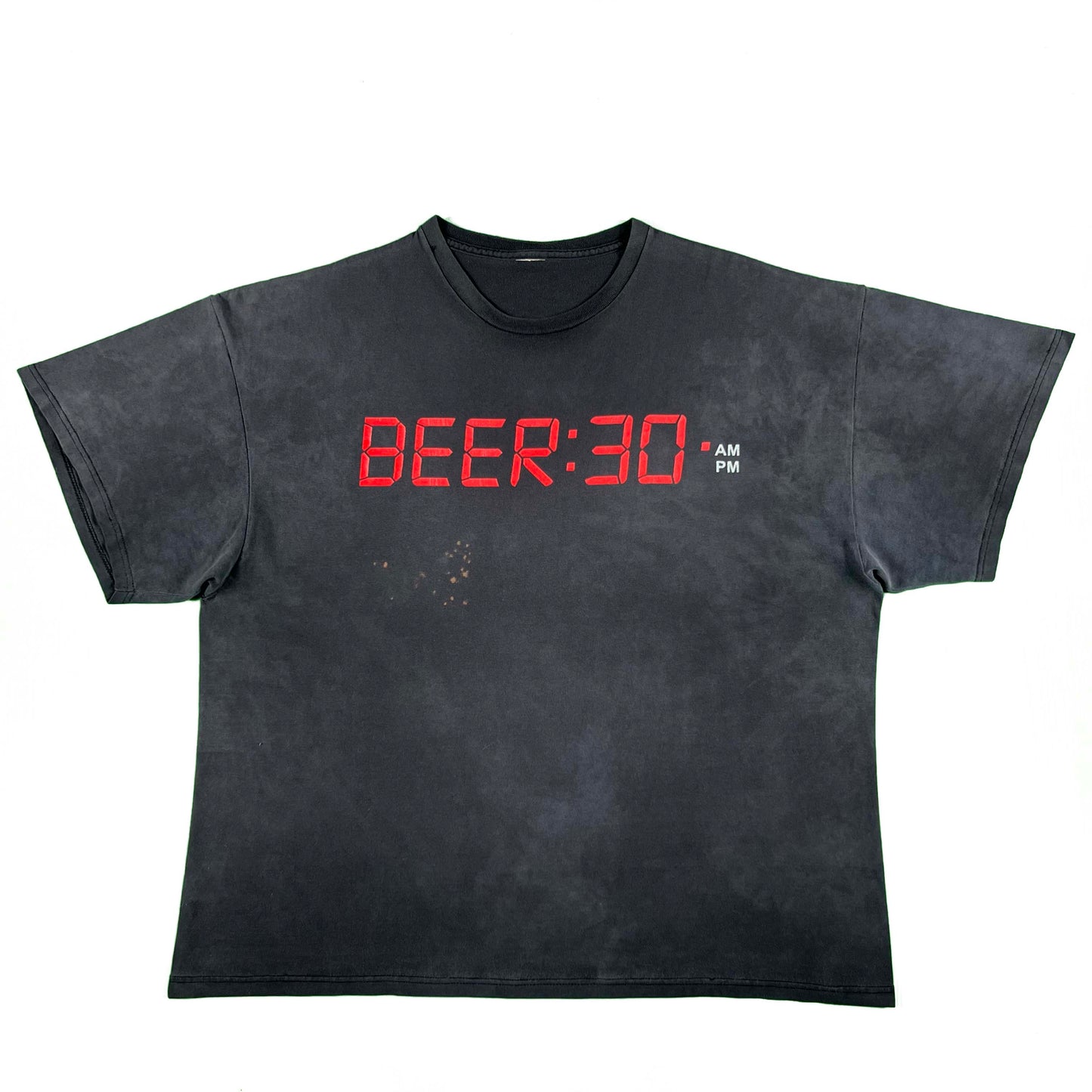 00s Sun Faded Beer:30 Tee- XL