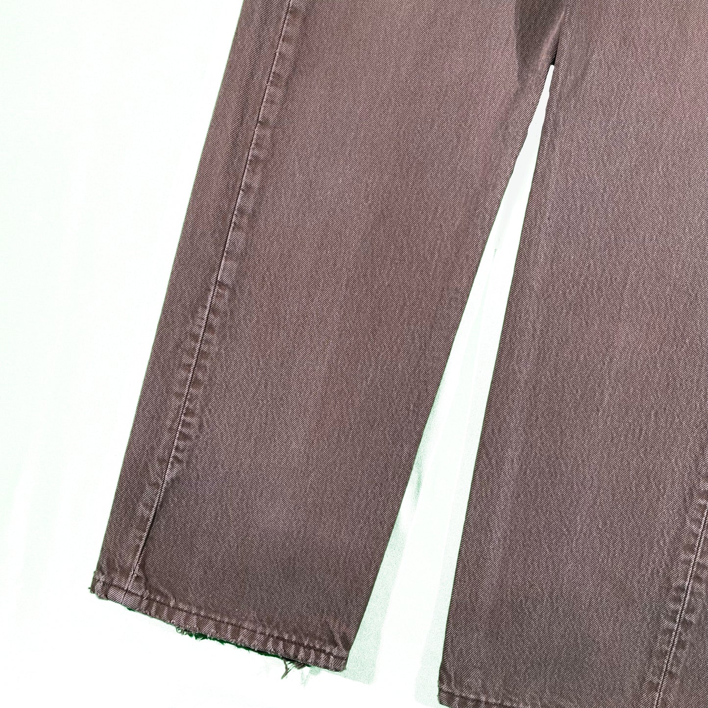 90s Over Dyed Brown Levi's 501s- 33x29