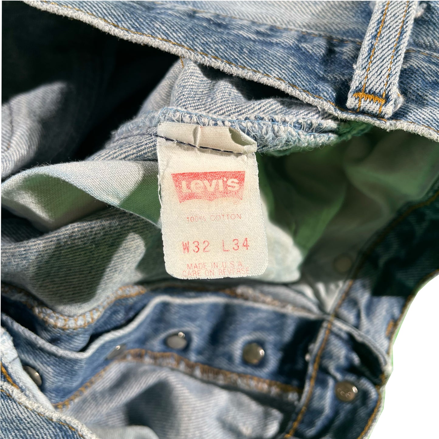 90s Levi's 501s- 32x32.5