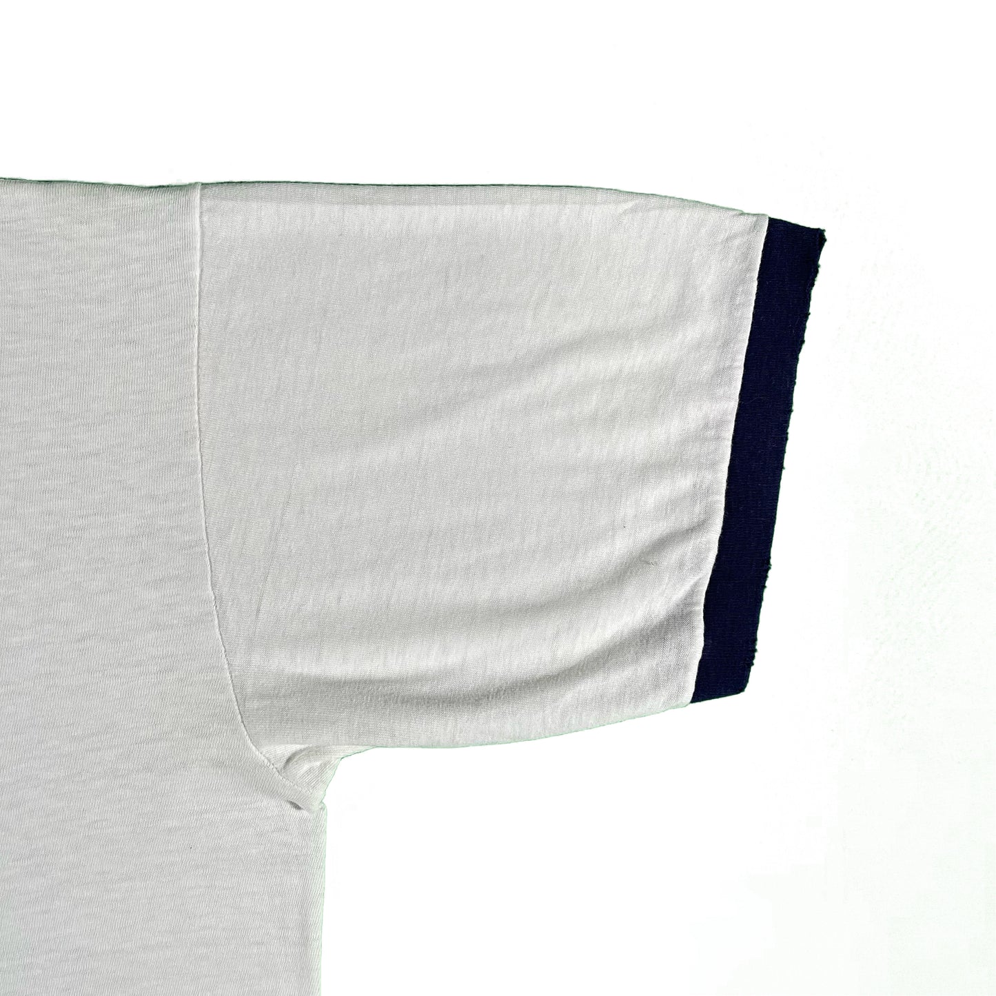 70s Distressed BMW Ringer Tee- L