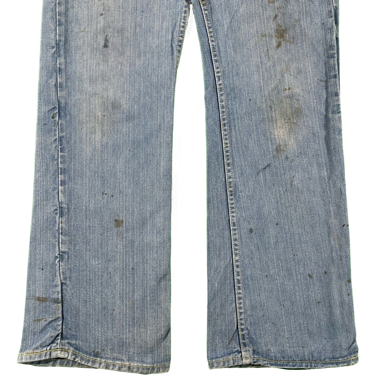 70s Lee Rider Denim Painter Flares- 33x33