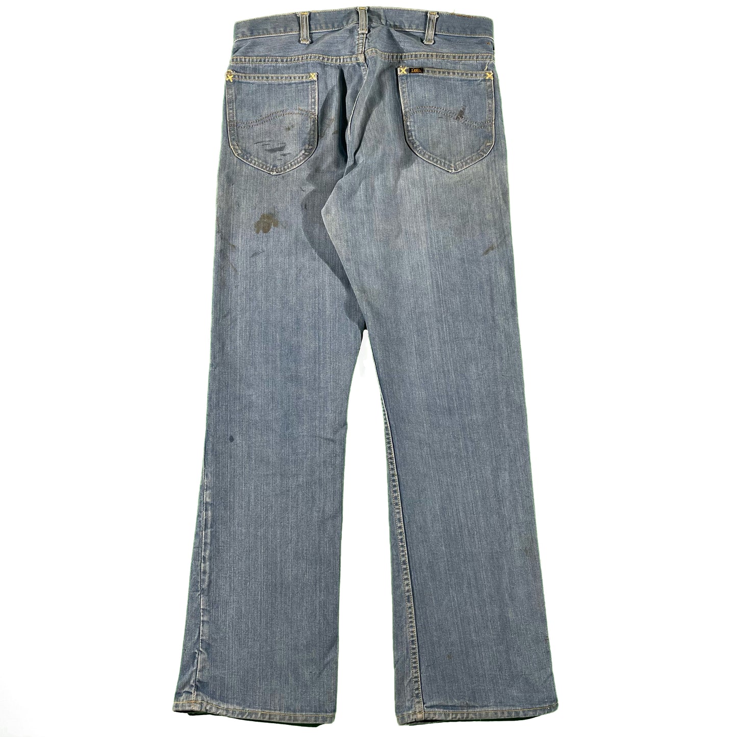 70s Lee Rider Denim Painter Flares- 33x33