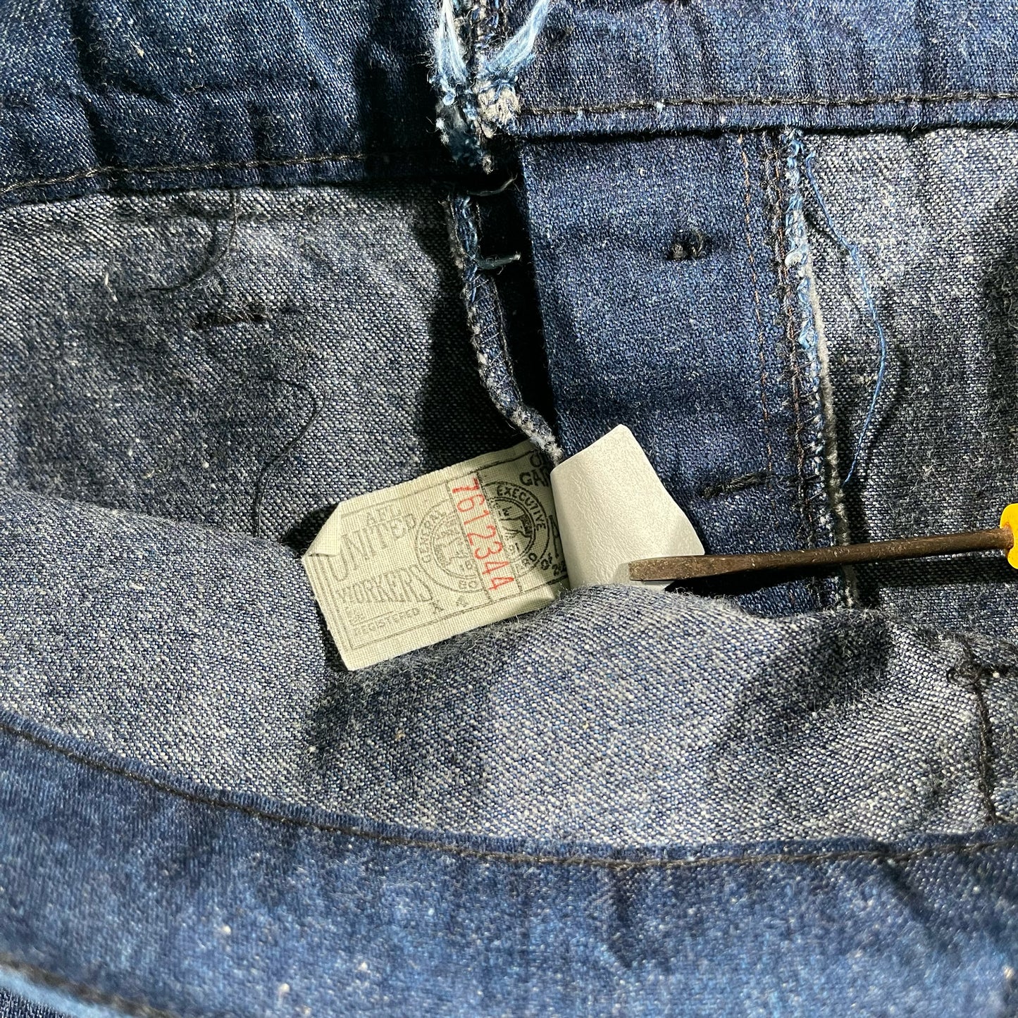 60s Union Made Seafarer Flared Denim- 29x34.5