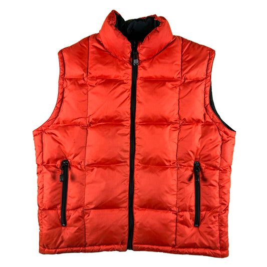00s Gap Reversible Down Puffer Vest- L