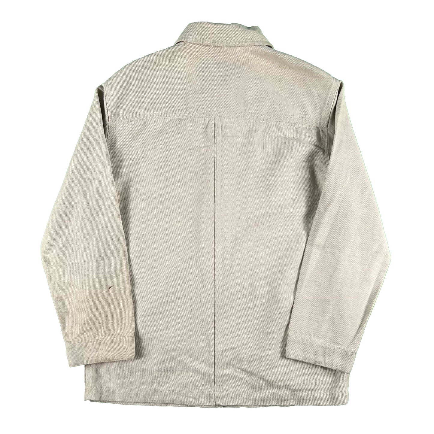 90s Lauren Jeans Co Ralph Lauren Linen Cotton Chore Coat- S