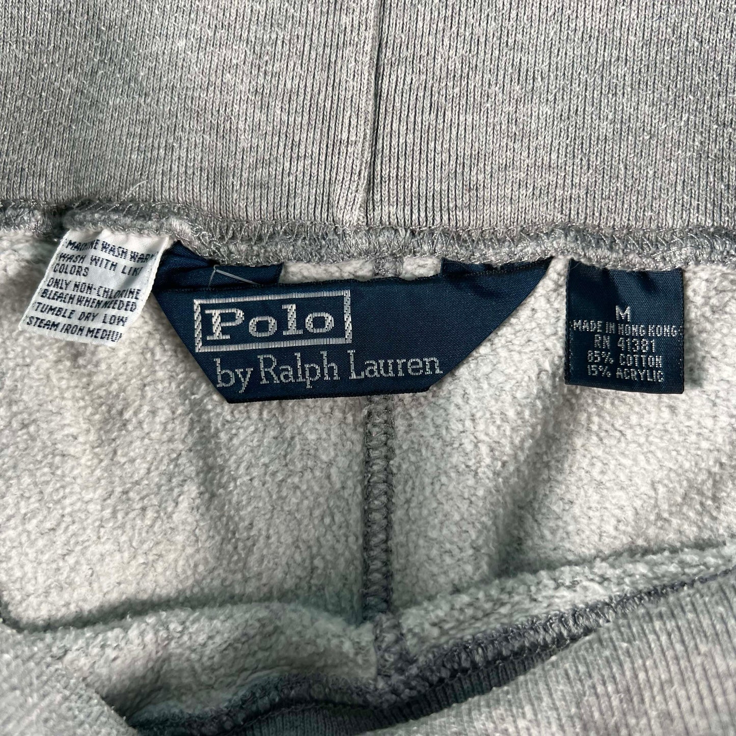 90s Polo Ralph Lauren Grey Sweatpants- M