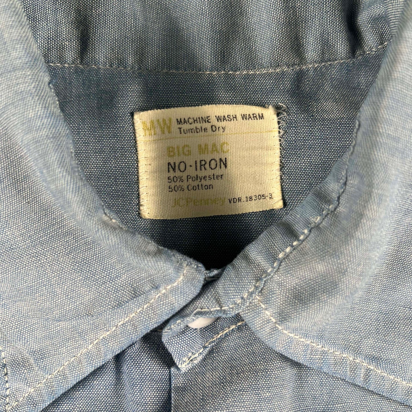 60s/70s Big Mac Chambray Shirts- SELECT SHIRT