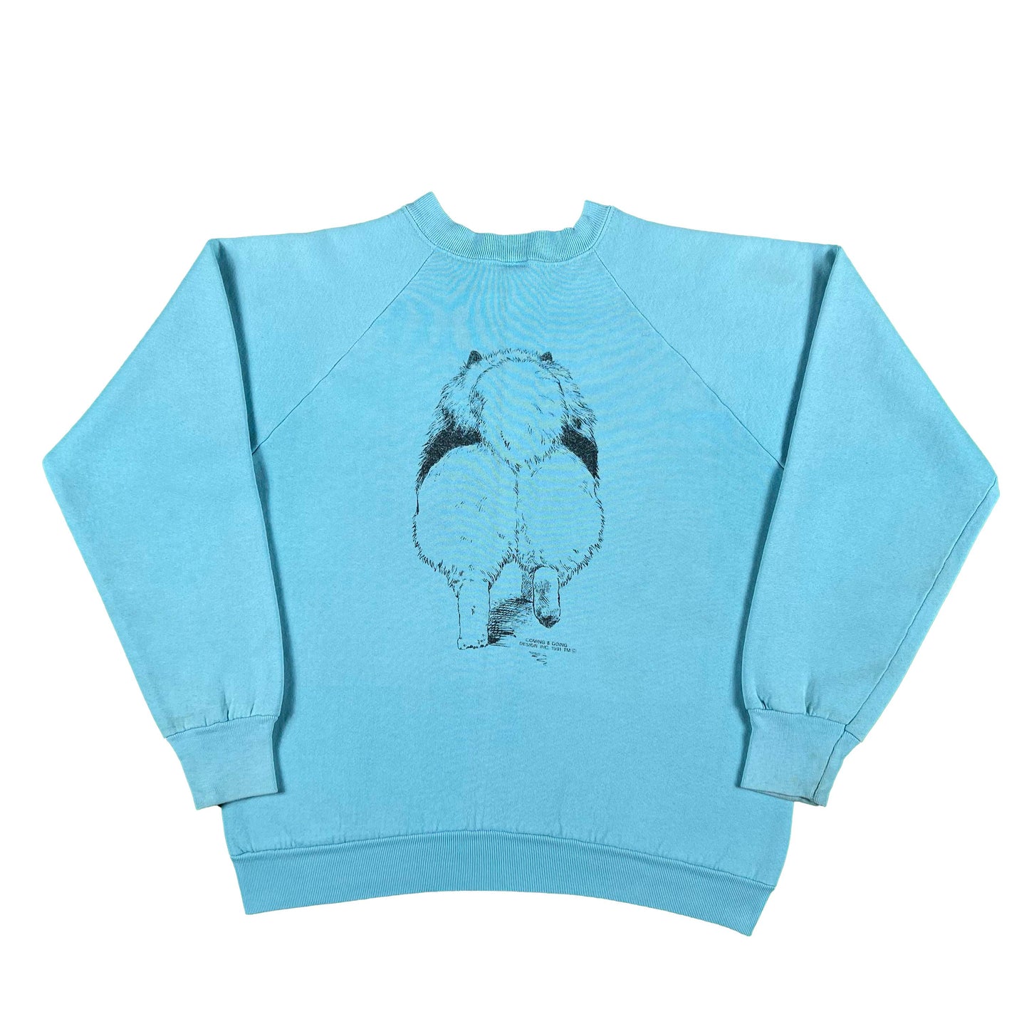 90s Mastiff Dog Sweatshirt- M