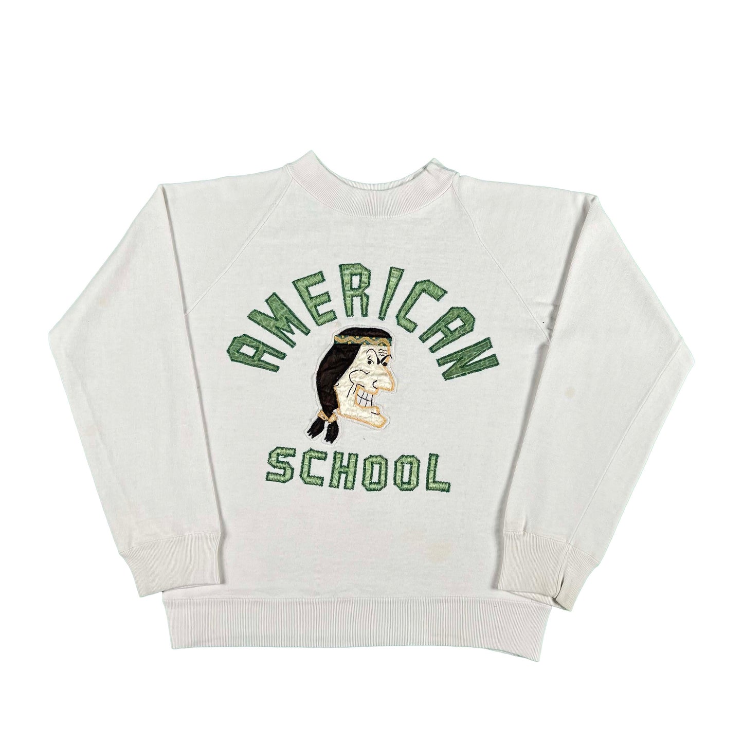 50s American School Sweatshirt- XS