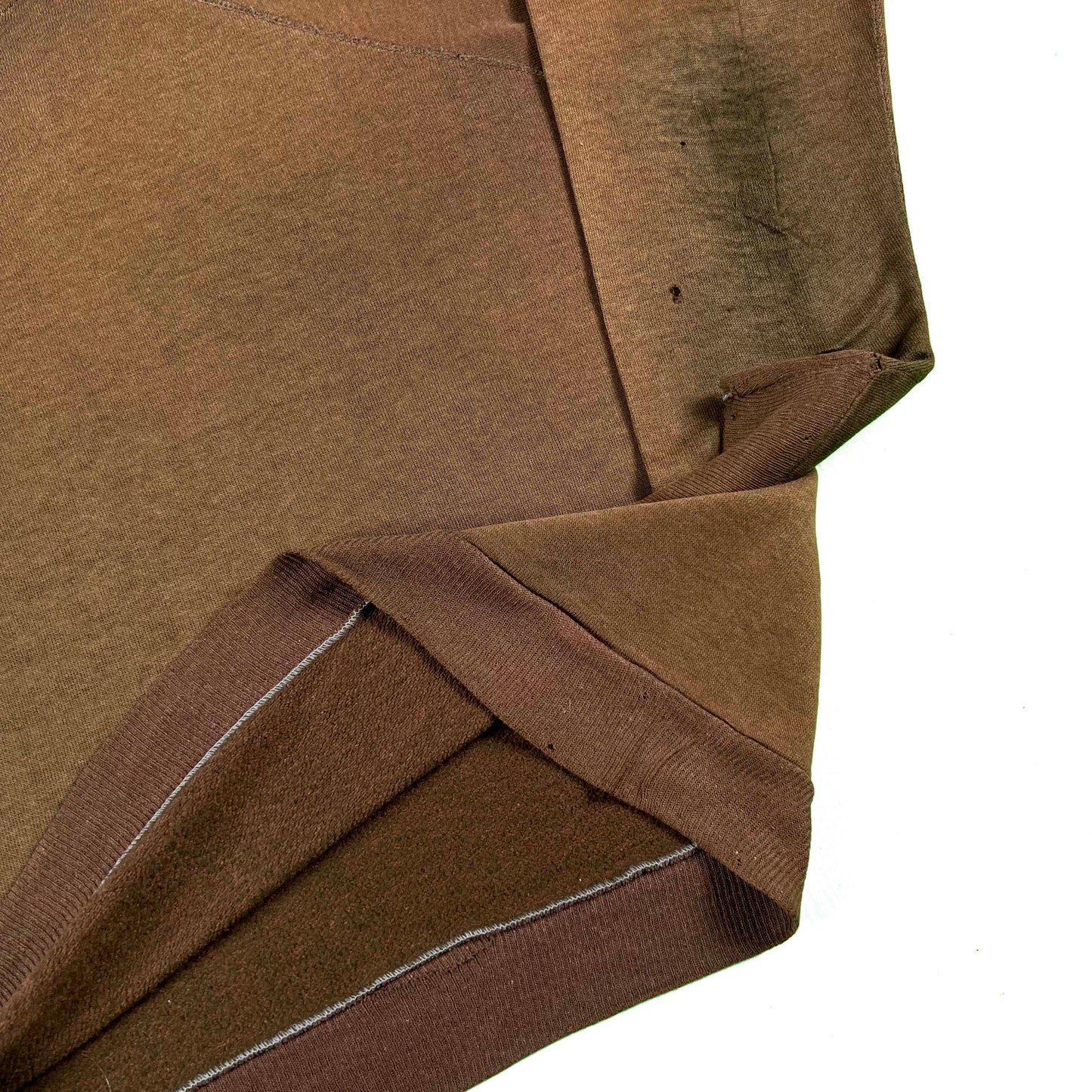 70s Sun Faded Brown Sweatshirt- XL