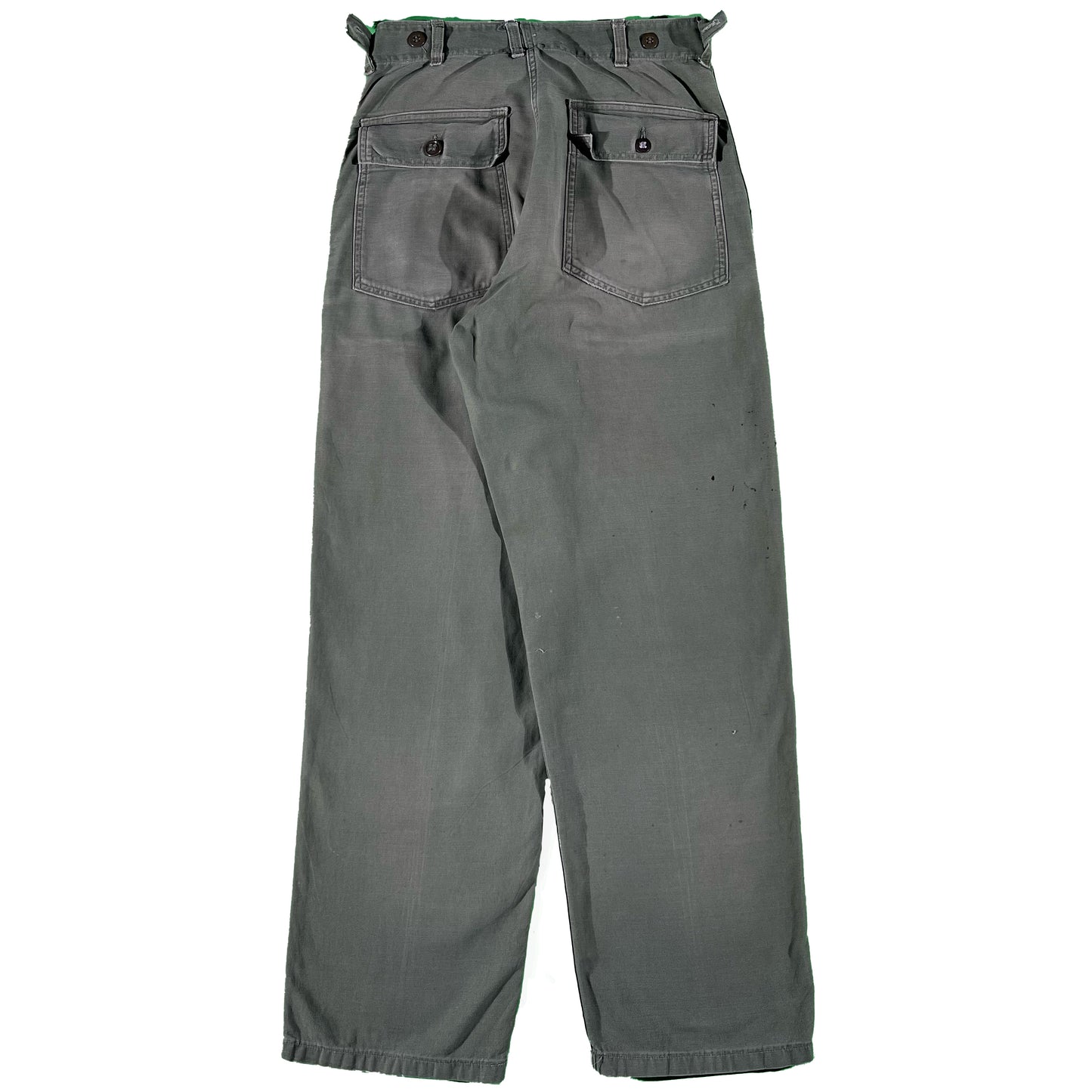 60s Repaired OG-107 Army Trousers- 28x31