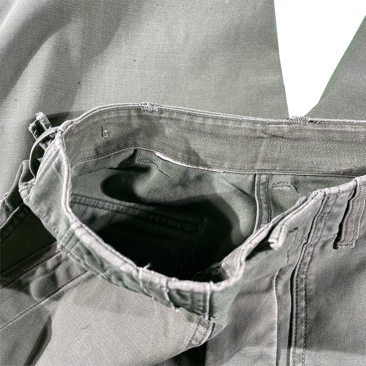 60s Repaired OG-107 Army Trousers- 28x31