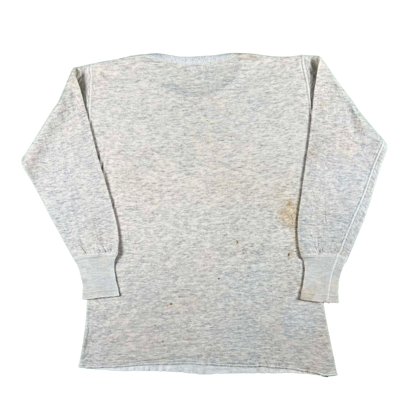 50s Rust Dyed Duofold Thermal Shirt- L