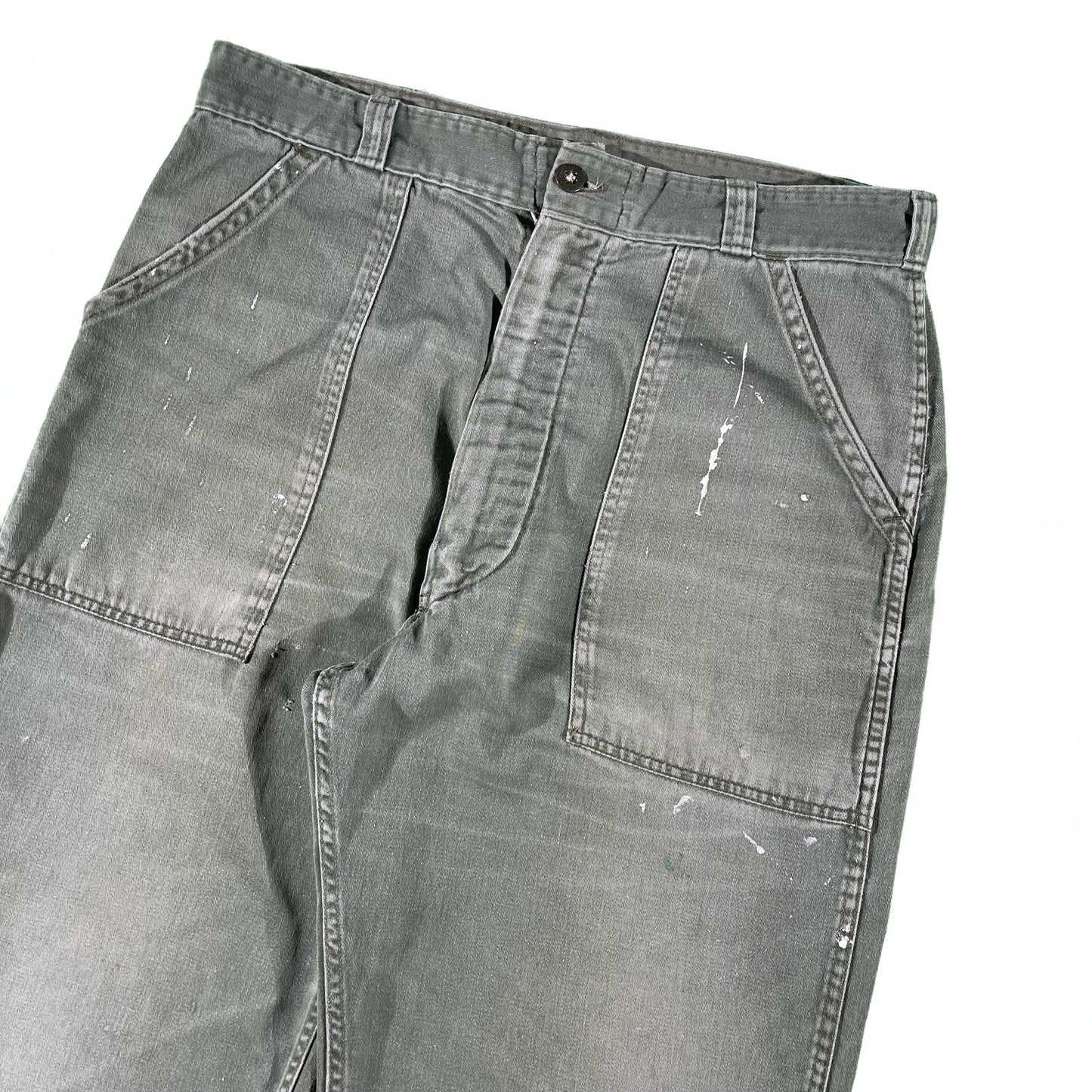 60s OG-107 Army Trousers- 34x27.5